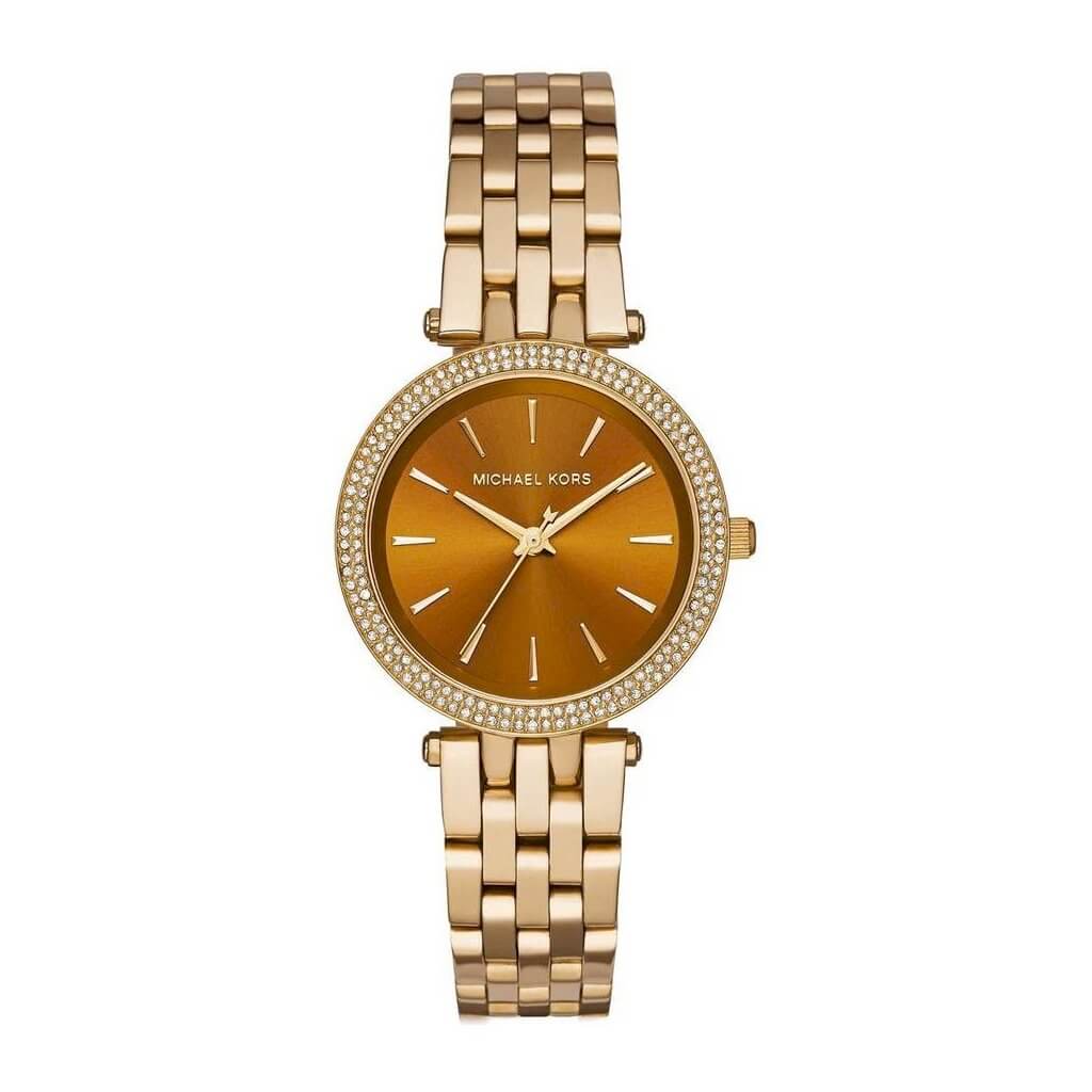 Michael Kors Darci Crystal Paved Gold Ladies Watch MK3408