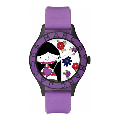 Marc by Marc Jacobs Women's Multi Color Dial Silicone Band Watch - MBM5514