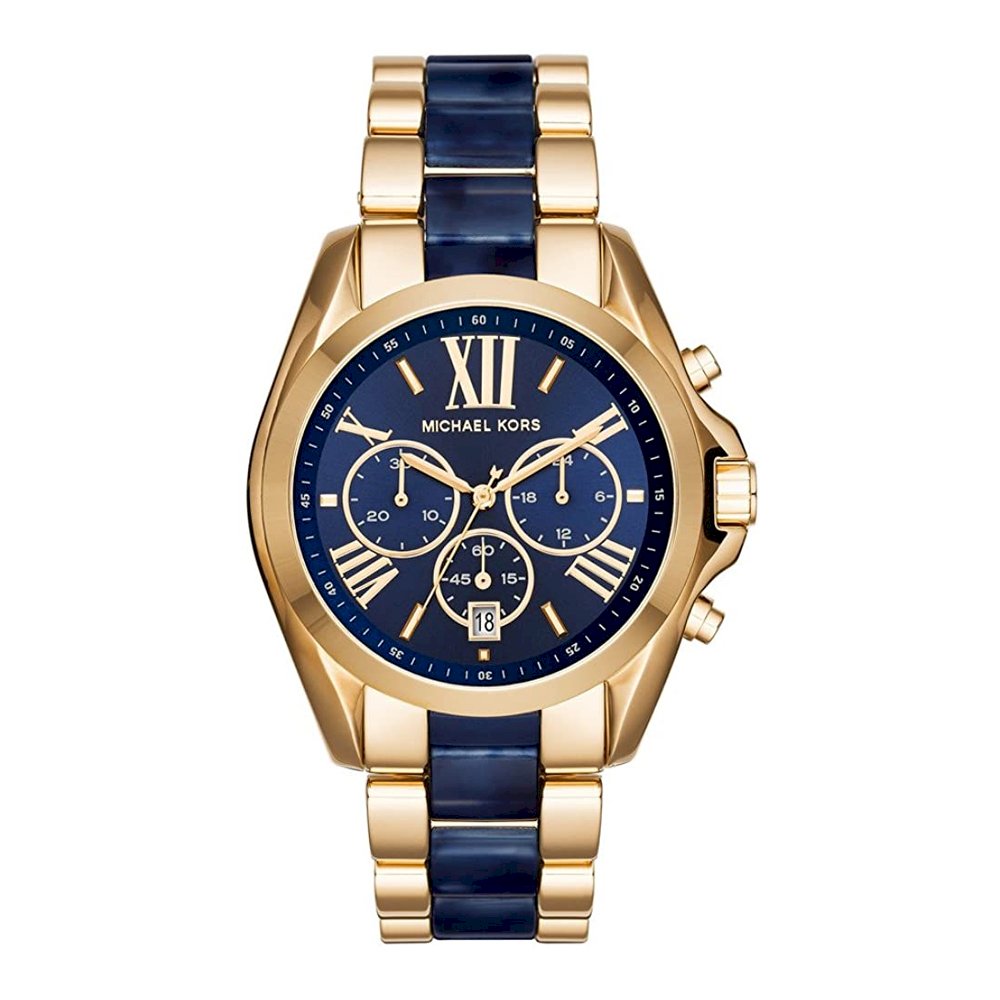 Michael Kors Bradshaw Blue Dial Chronograph Men's Watch MK6268