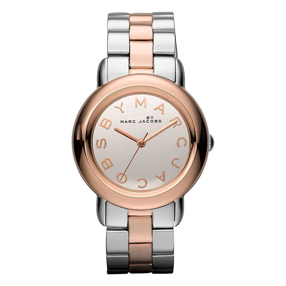 Marc By Marc Jacobs Marci Women's Silver Rose Gold Watch MBM3170