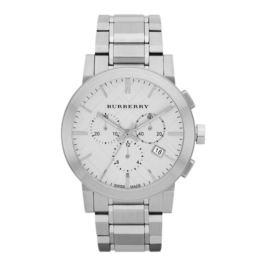 Silver Dial Chronograph Stainless Steel Men's Watch