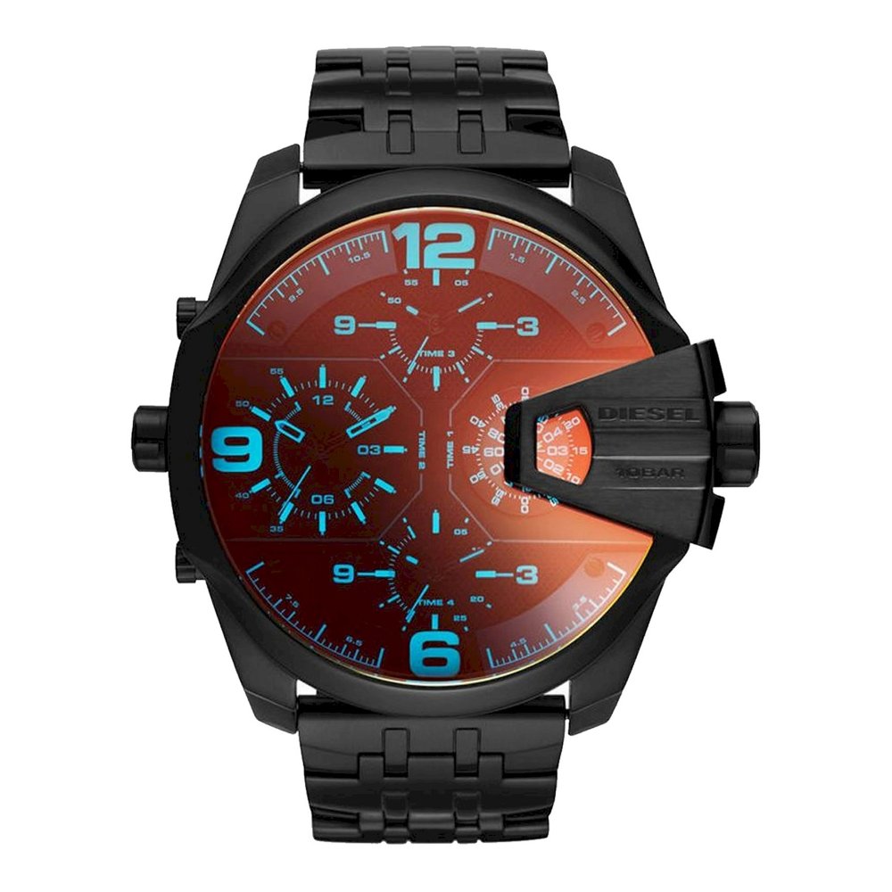 Uber Chief Black Dial Men's Dual Time Watch