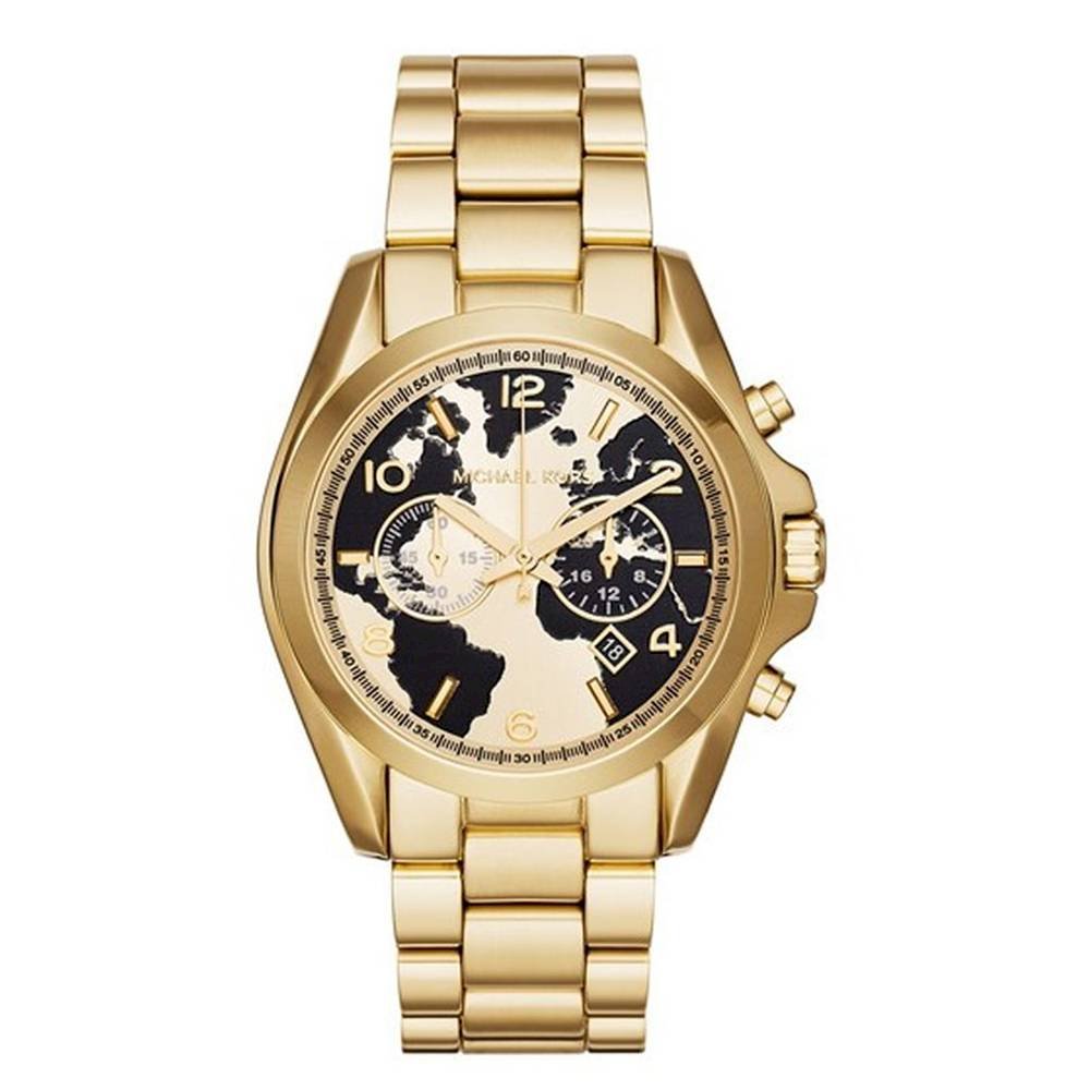Michael Kors Oversized Bradshaw Gold Tone Women's Watch MK6272