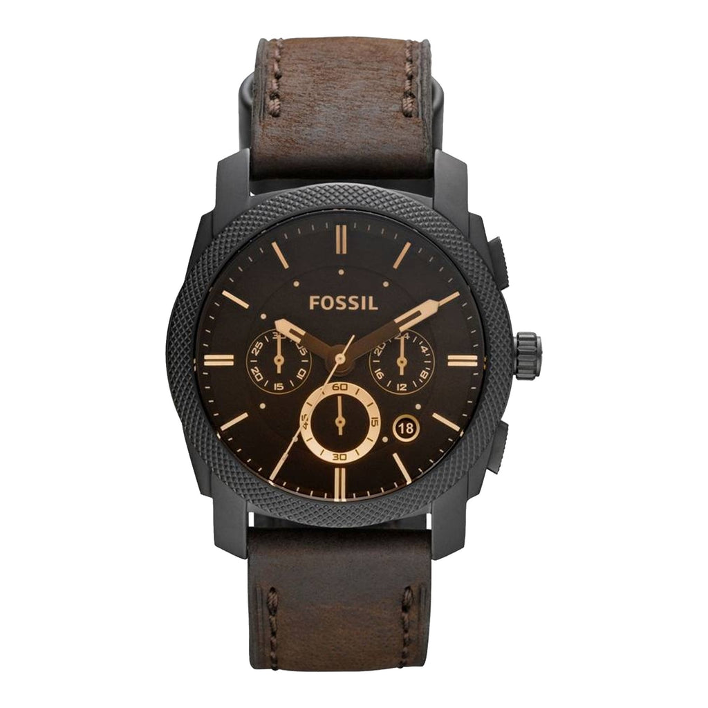 Fossil Machine Chronograph Brown Dial Men's Watch FS4656