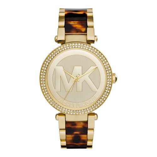 Michael Kors Parker Champagne Dial Ladies Watch MK6109