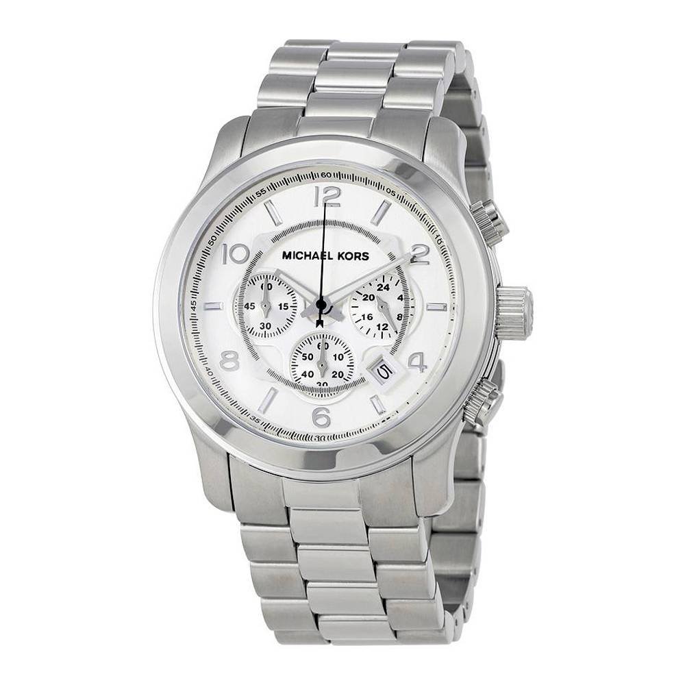 Michael Kors Runway Chronograph Silver Men's Watch MK8086
