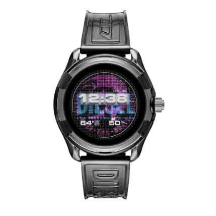 Diesel On Fadelite Black Transparent Smartwatch DZT2018