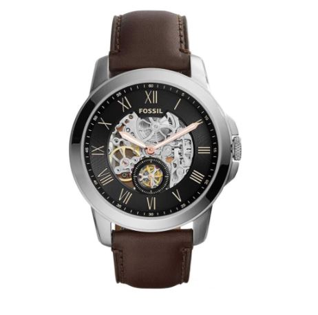 Fossil Grant Automatic Skeleton Dial Men's Watch ME3095
