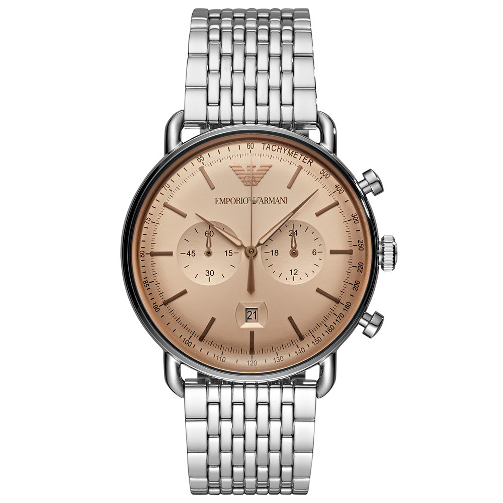 Emporio Armani Men's Chronograph Stainless Steel Watch AR11239