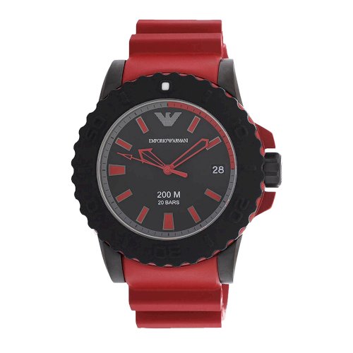 Emporio Armani Men's Sportivo Watch Red AR6101
