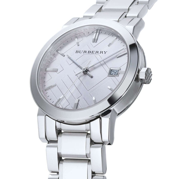 Burberry BU9035 Grey Dial Stainless Steel Watch - WATCH ACES