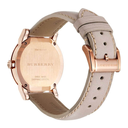Burberry BU9131 Womens Leather Strap Watch - WATCH ACES