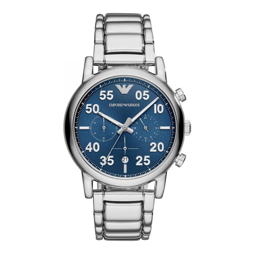 Emporio Armani Luigi Chronograph Quartz Blue Dial Men's Watch AR11132