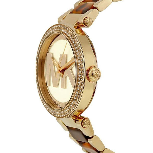 Michael Kors Parker Champagne Dial Ladies Watch MK6109 - WATCH ACES