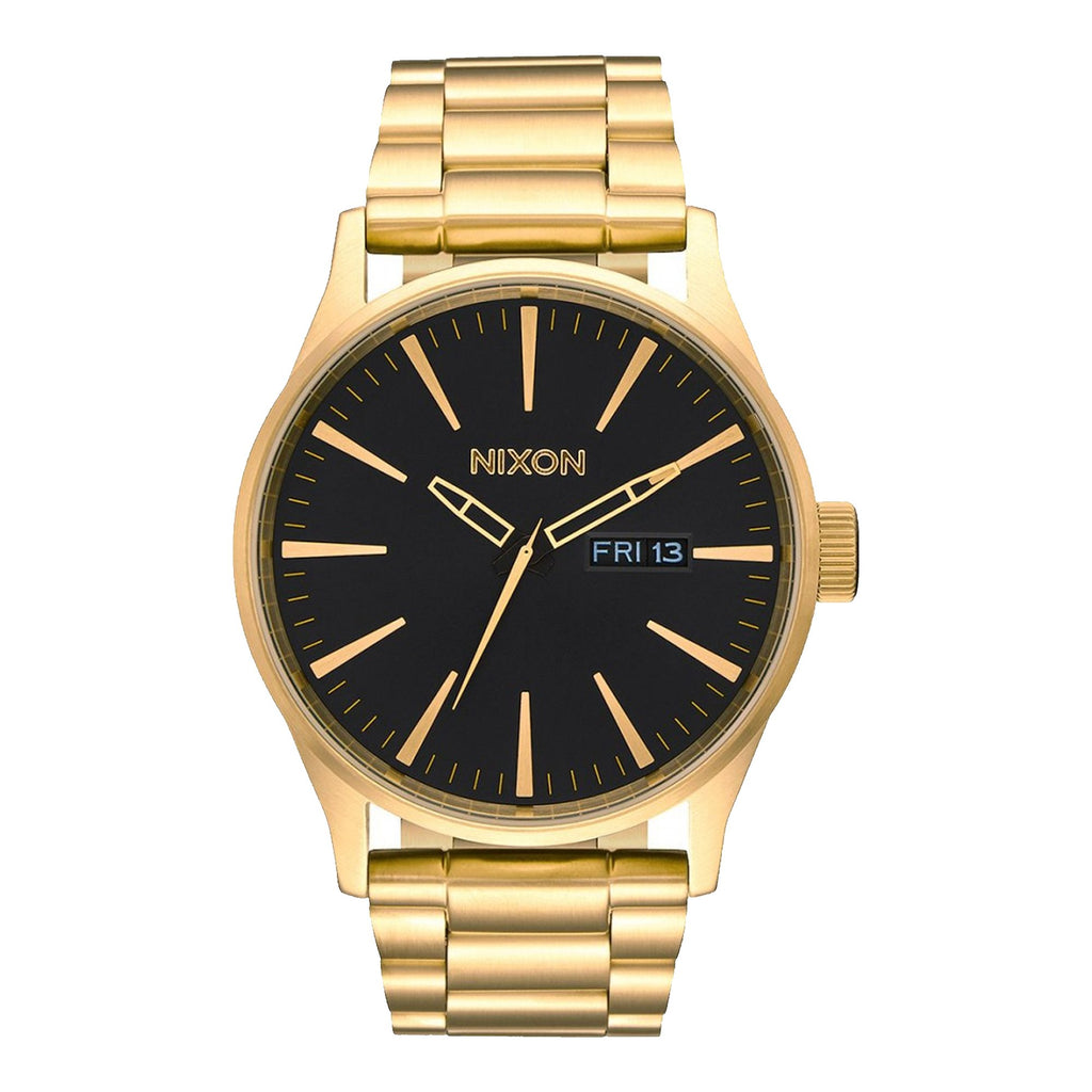 Nixon Sentry Black Dial Gold-tone Men's Watch A356-510