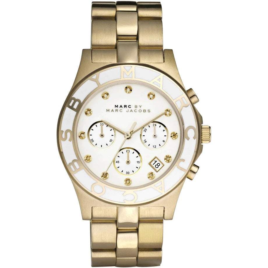 MARC BY MARC JACOBS BLADE WOMEN’S GOLD PLATED WATCH MBM3081