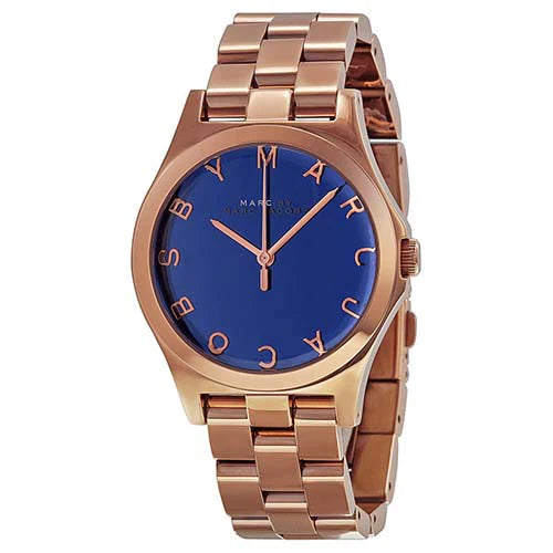 Marc By Marc Jacobs Henry Blue women's stainless steel watch MBM3213
