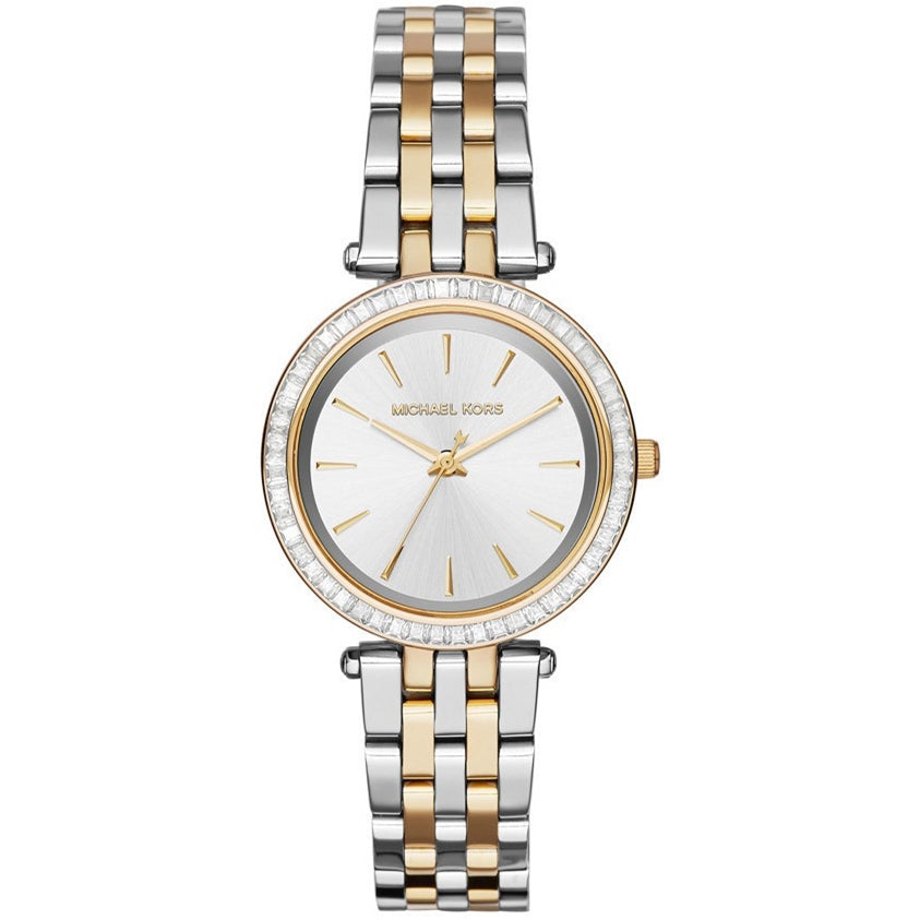 Michael Kors Darci Pearl White Two-tone Ladies Watch MK3405