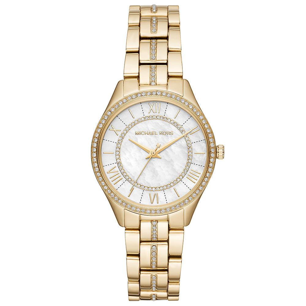 Lauryn Crystal Mother of Pearl Dial Ladies Watch