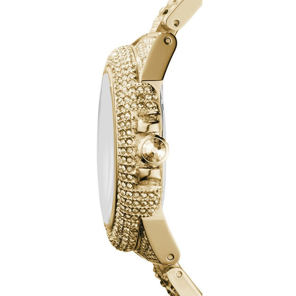 Michael Kors Camille Crystal Encrusted Gold Ion-plated Ladies Watch MK5720 - WATCH ACES