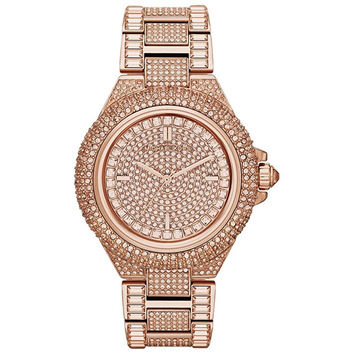 Michael Kors Camille Rose Dial Rose Gold-tone Ladies Watch MK5862