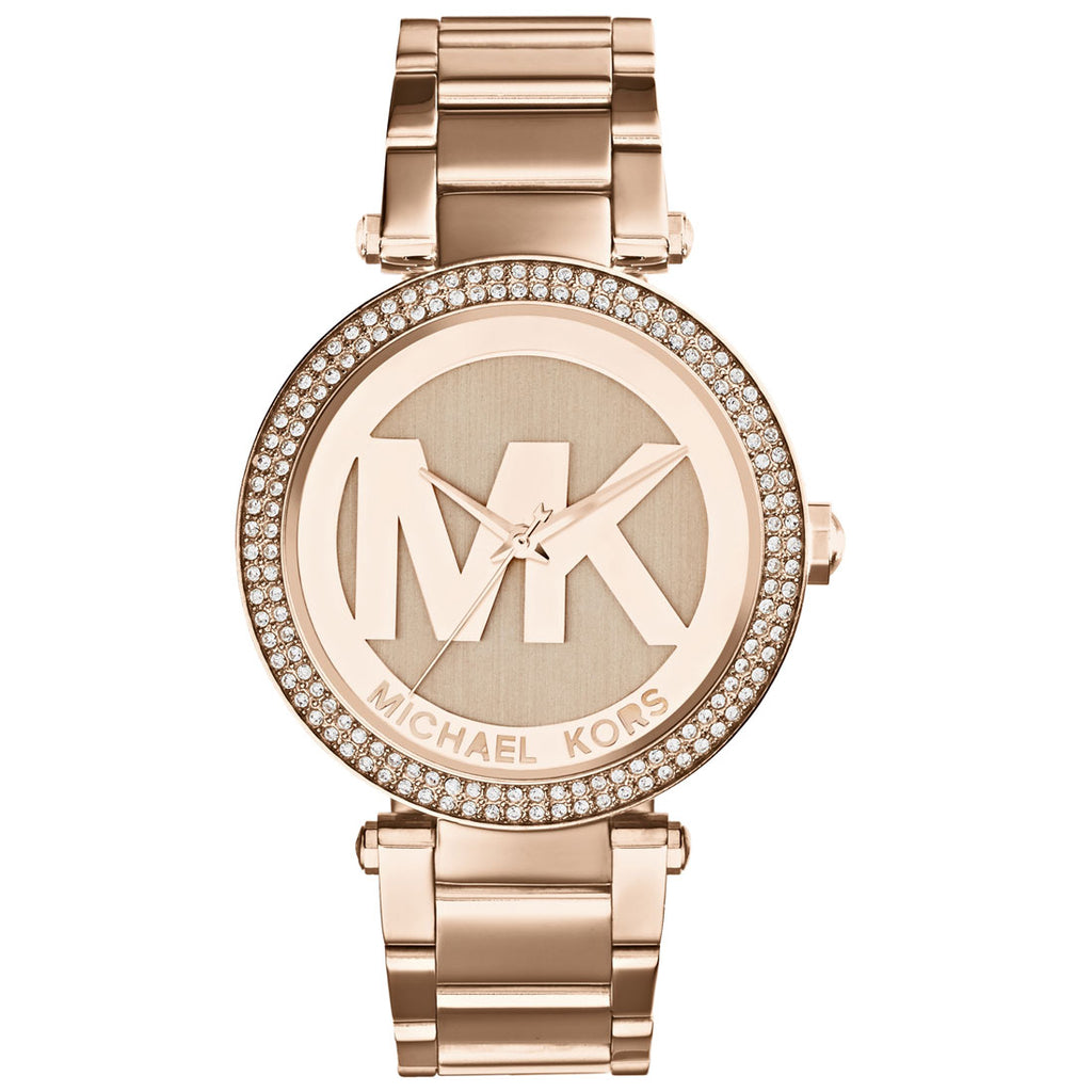 Michael Kors Parker Dial Rose Gold-tone Ladies Watch MK5865