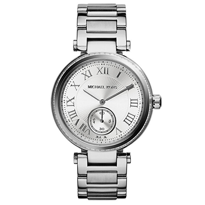 Michael Kors Skylar Silver Dial Stainless Steel Ladies Watch MK5866