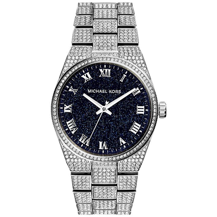 Michael Kors Channing Black Crystal Pave Stainless Steel Watch MK6089