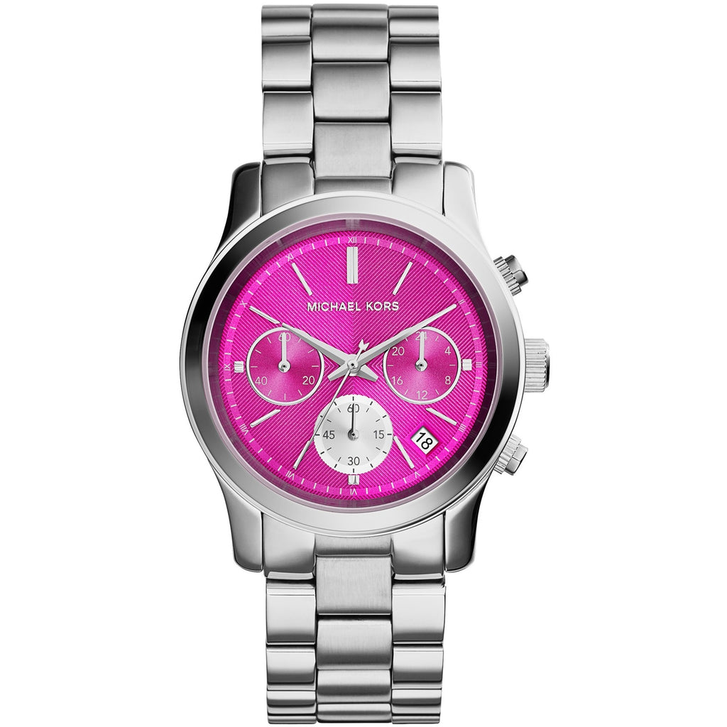 Michael Kors Runway Pink Dial Quartz Ladies Watch MK6160