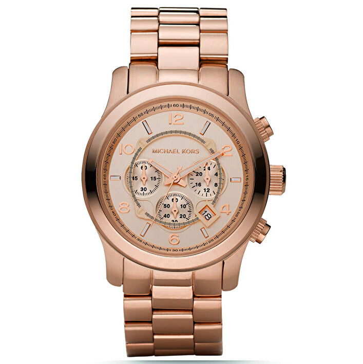 Michael Kors Runway Chronograph Rose Gold Men's Watch MK8096