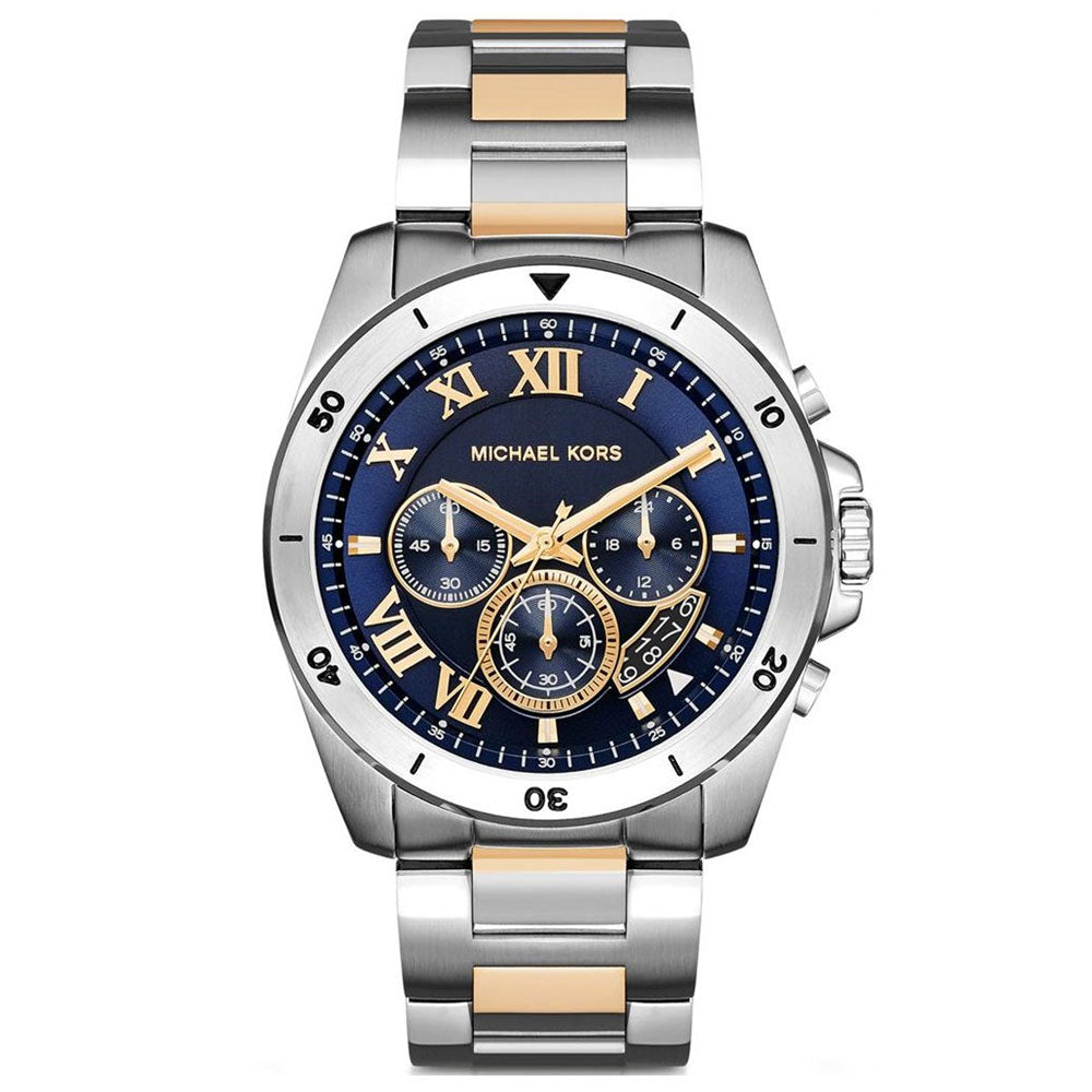 Michael Kors Men's Brecken Two-Tone Watch MK8437