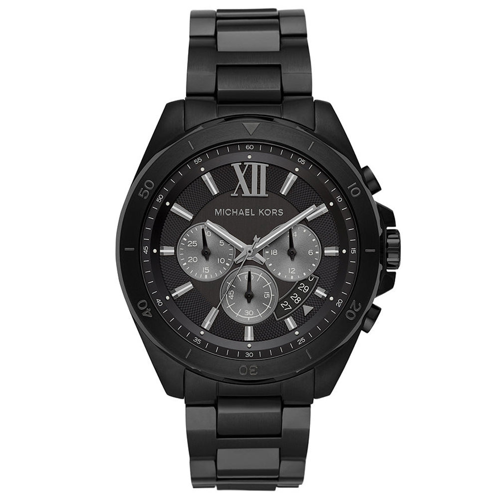 Michael Kors Men's Brecken Quartz Watch with Stainless Steel Strap MK8858