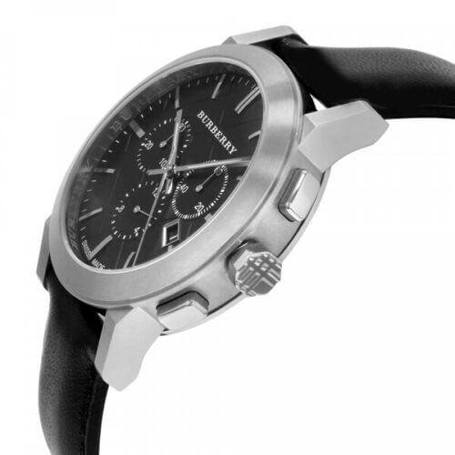 Burberry BU9356 Black Leather Men's - WATCH ACES